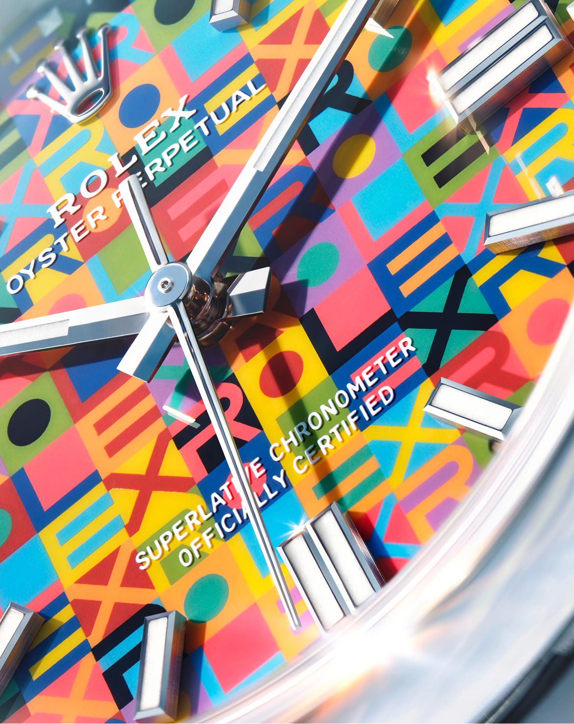 rolex new watches 2026 the oyster perpetual 36 dial graphical motif m126000 0016 portrait