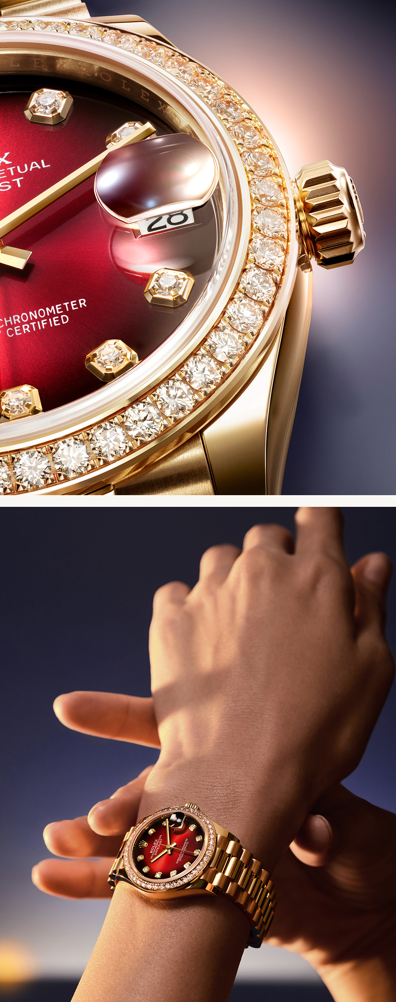 rolex new watches 2025 datejust m278288rbr 0041 2412uf 002 and m278288rbr 0041 2501ad 001 portrait