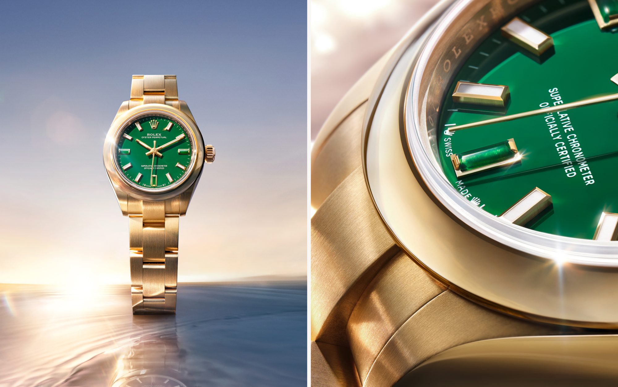 rolex new watches 2026 the oyster perpetual 28 and 34 m124205 0002 and m276208 0002 dyptique 2 landscape