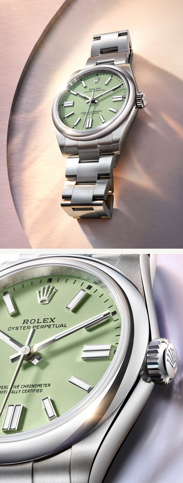 rolex new watches 2025 oyster perpetual oyster case m134300 0006 2501stojan 003 and m134300 0006 2412uf 002 portrait